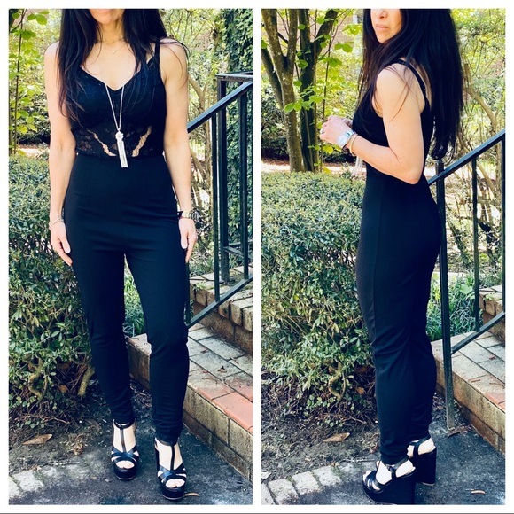 BLACK STUNNING BEST FITTING JUMPSUIT - Picture 3 of 8